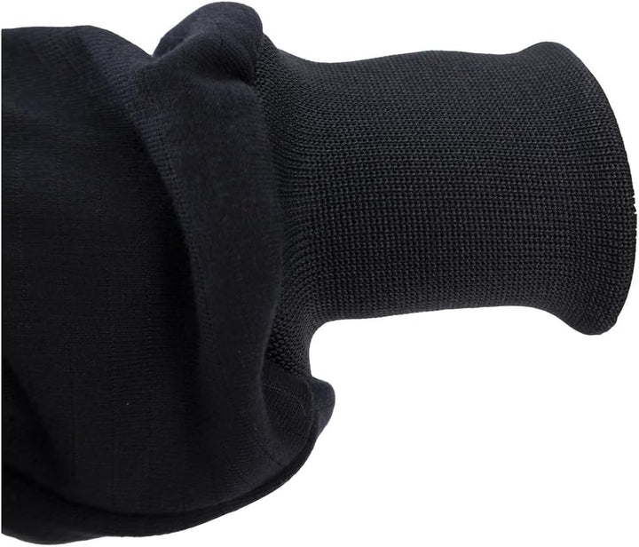 Wetec ESD-Sweatshirt, V-Ausschnitt, S, schwarz (Sweatshirt Pullover Pulli Langarm) typischer Ableitw