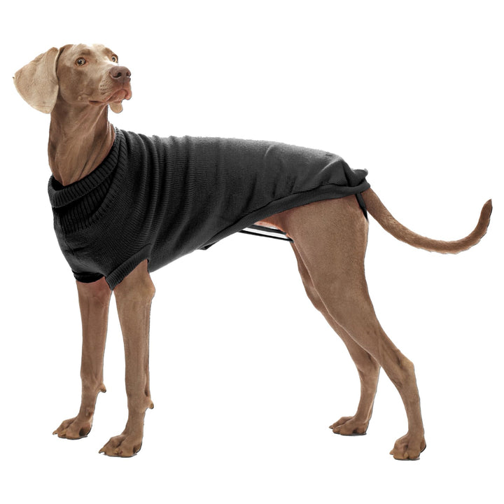 Croci C7074024 Rollkragenpullover, Stoccolma Schwarz, 60 cm Schwarz 60 cm, Schwarz 60 cm