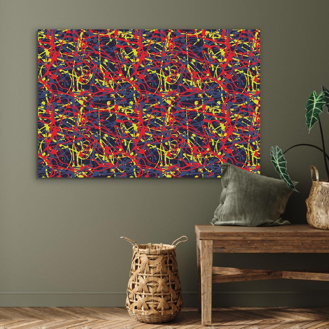 MuchoWow© Filz Bilder Akustikpaneele 100x70 cm Wohnzimmer Deko Modern Wandbild Schallabsorption Bild