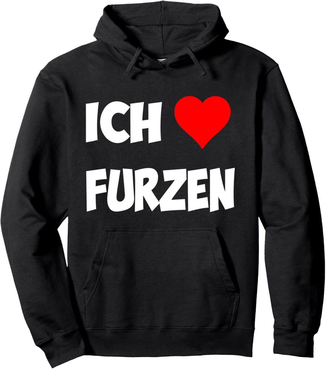 Ich Liebe Furzen Spruch Lustiges Spassgeschenk Pullover Hoodie