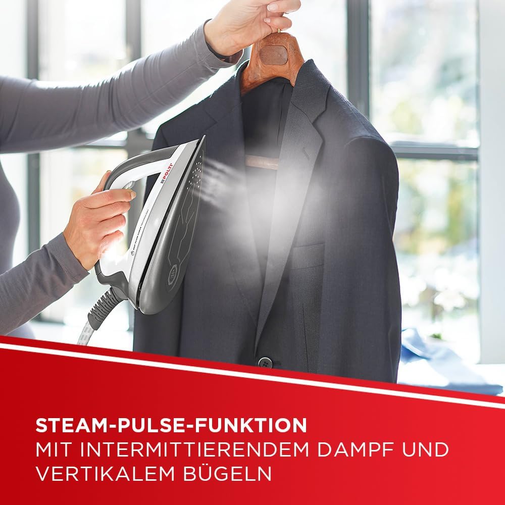 Polti Vaporella Next VN18.30, Dampfbügelstation mit Heizkessel, 6 Bar, mit ECO-Funktion und TURBO-Fu