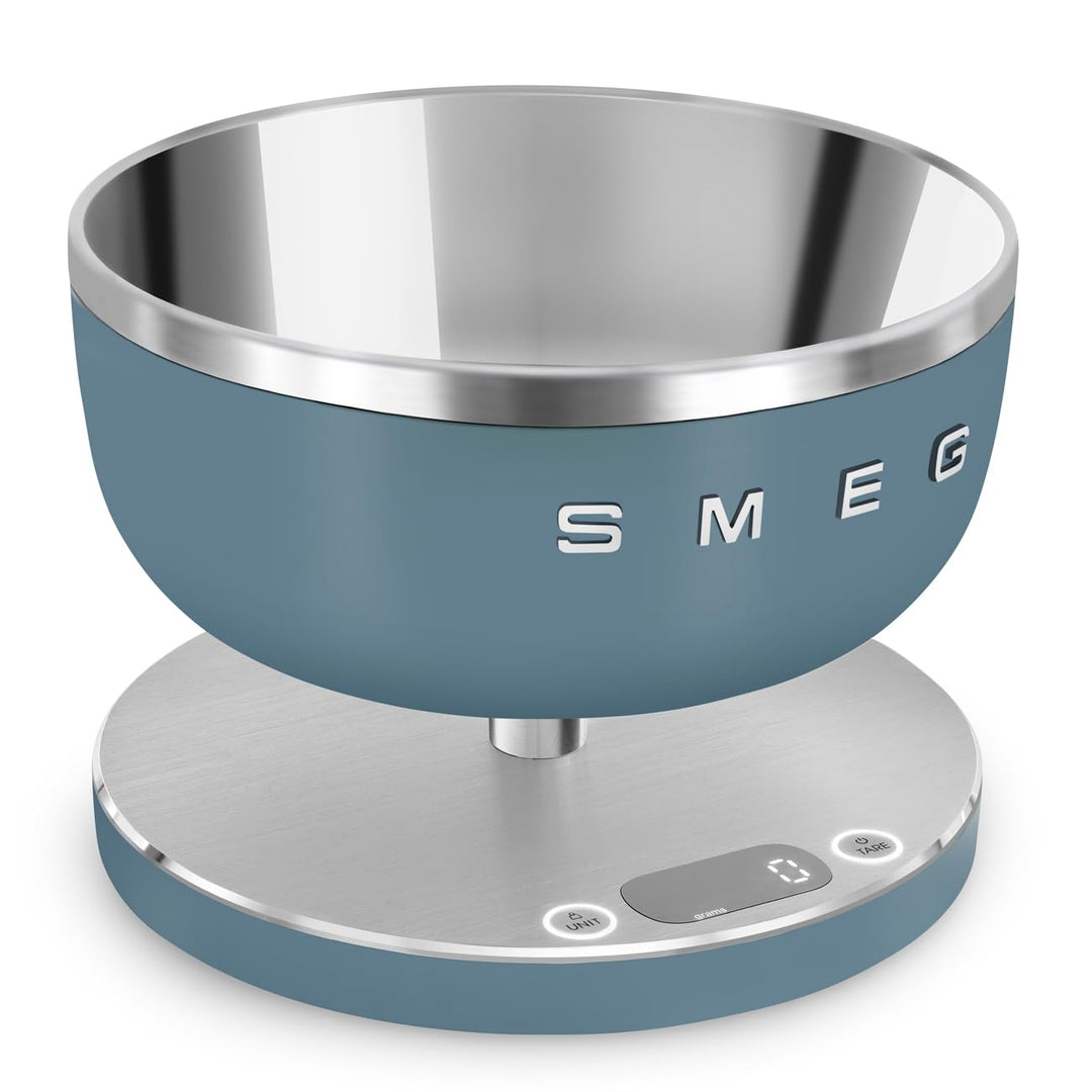Smeg Bilancia da cucina digitale KSC01SBMWW Storm Blue, Storm Blue