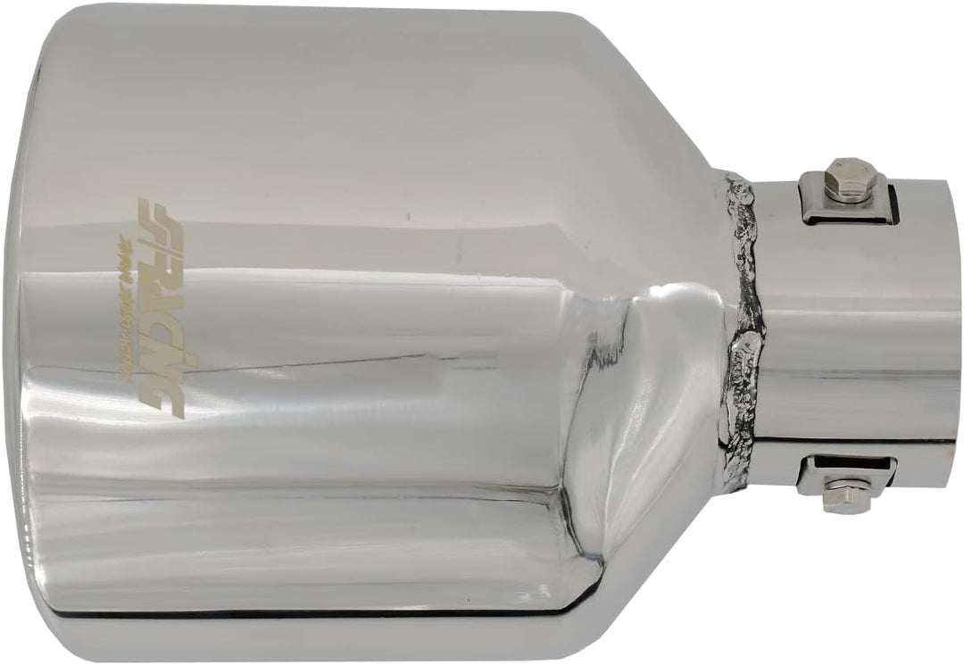 Simoni Racing TRX/74 Exhaust Tip Oval, INOX