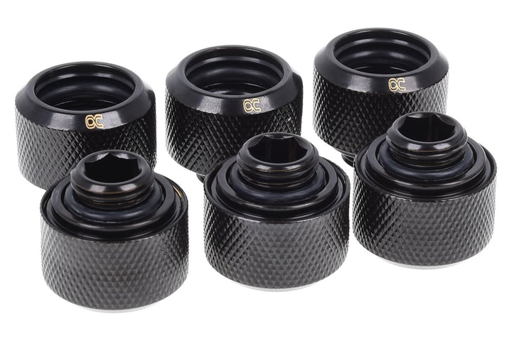 Alphacool 8748643 schwarz Zubehör von Material Kühlung – Zubehör von Material Kühlung (18 mm, 2,1 cm