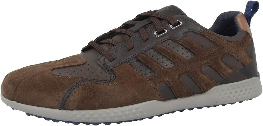 Geox U Snake.2 A Herren Sneaker 40 EU Braun Brown Coffee C0183, 40 EU Braun Brown Coffee C0183