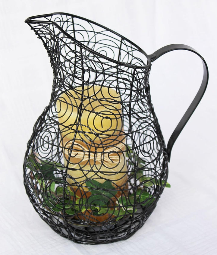 Kerzenständer Kanne 26 cm Kerzenleuchter 75010 Kerzenhalter Krug Wasserkrug