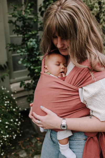 Boba Baby Tragetuch Neugeborene - Elastisches Babytragetuch und Stilltuch für Unterwegs - Einfach zu