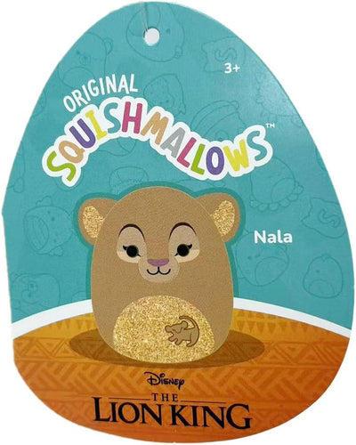 Squishmallows SQDI00549 - Nala 20 cm, offizielles Jazwares Plüsch, superweiches Kuscheltier, Nala