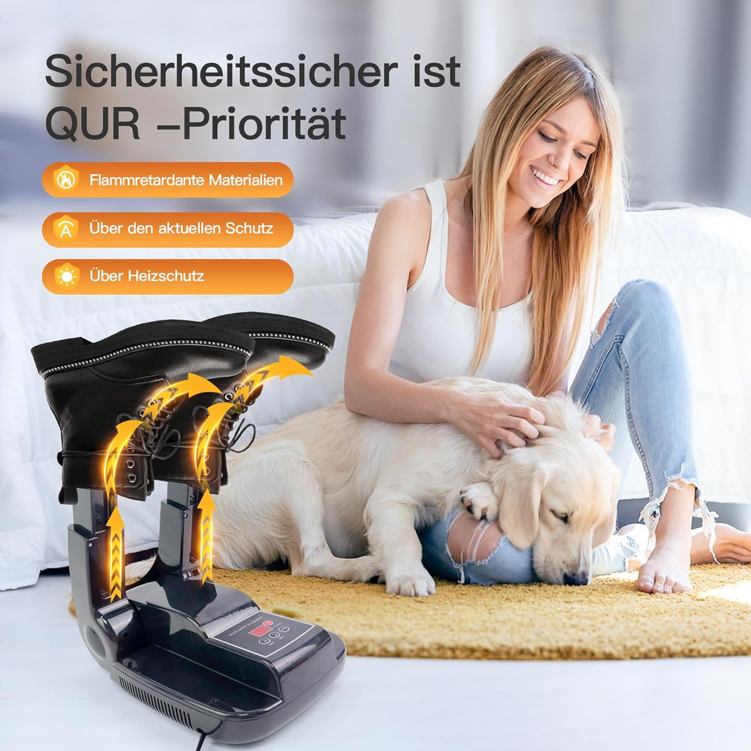 Stiefel und Schuhe Trockner, Handschuhtrockner, Schuhtrockner fussballschuhe Elektrisch, Tragbares E
