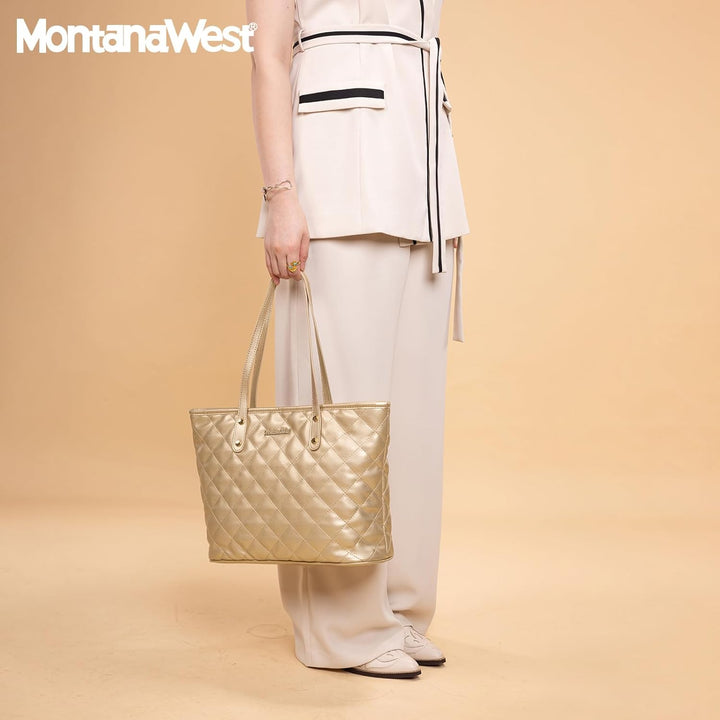 Montana West Tragetasche für Damen, grosse Geldbörsen und Handtaschen, modische Umhängetasche, Hobo-