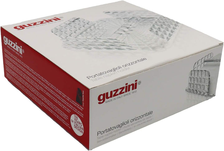 Guzzini - Tiffany, Serviettenhalter - Transparent, 20 x 20 x h7,3 cm - 19870000, Transparent