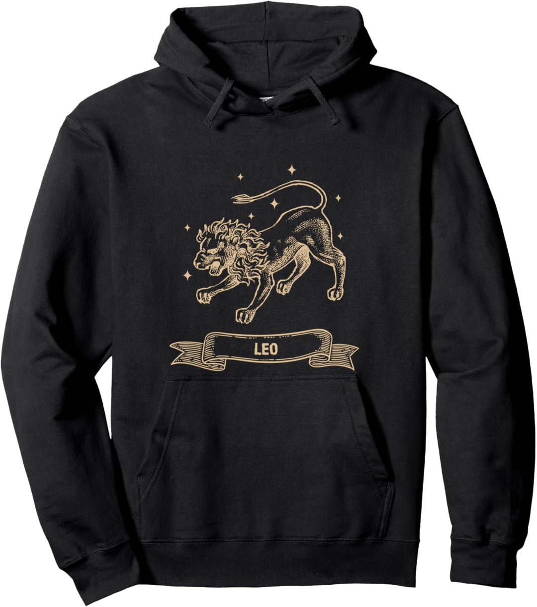 Löwe Sternzeichen-Geschenk Männer Frauen Kinder Pullover Hoodie