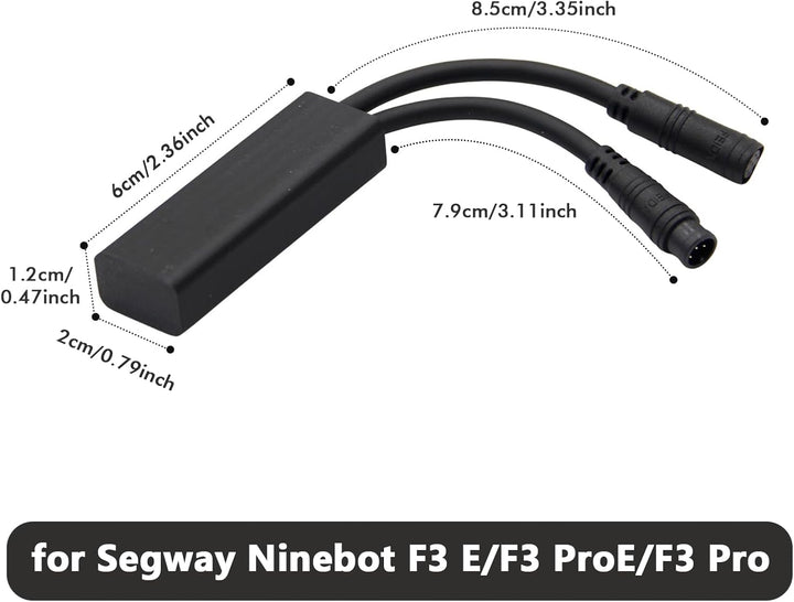 New Tuning Chip Unlock Cable for Segway Ninebot F3 E/F3 ProE/F3 Pro, Performance Upgrade Travd 35 km