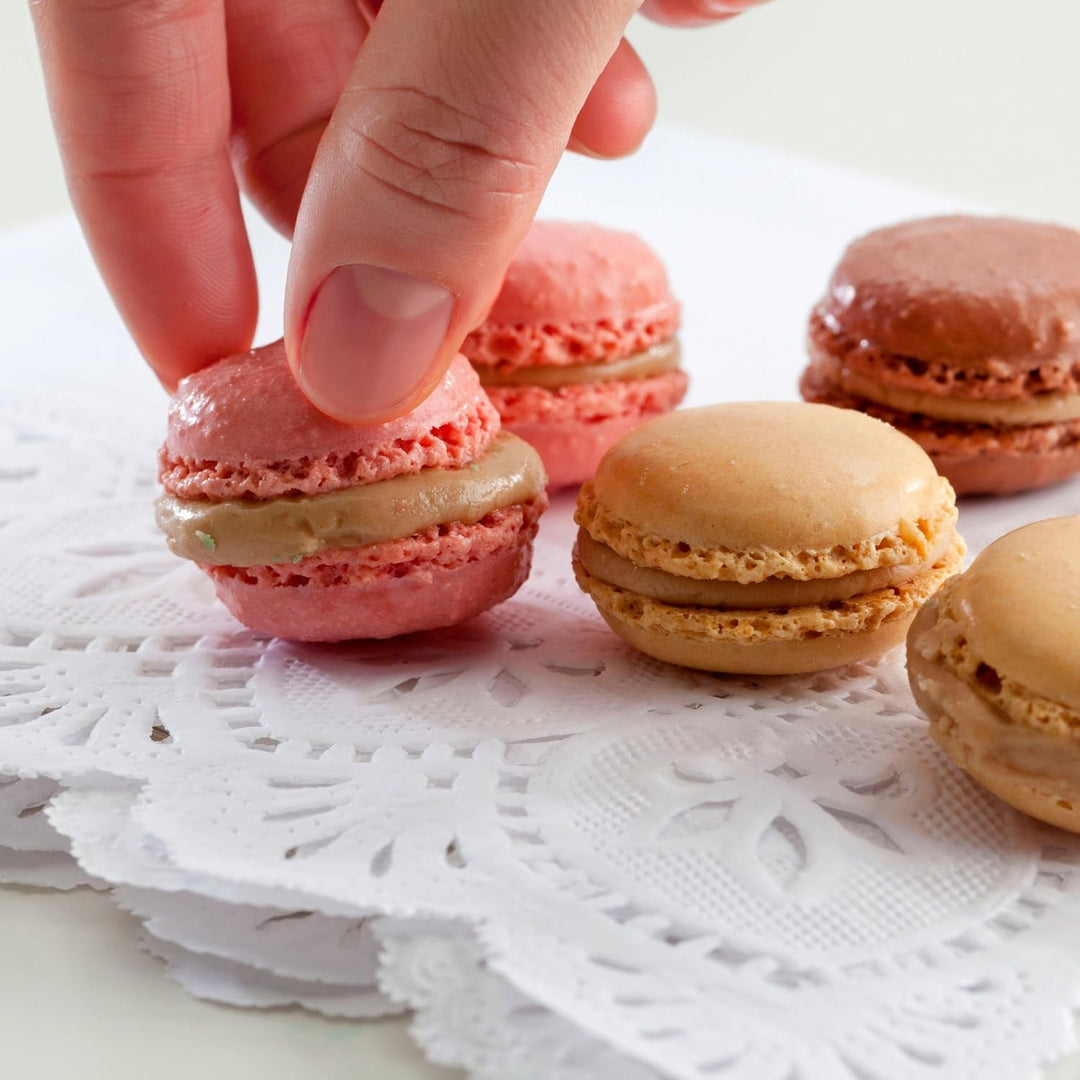 Lékué Macarons-Backset, braun A 30 cm, A 30 cm