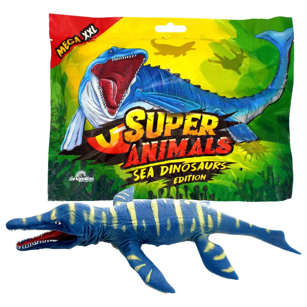 Generisch DeAgostini Super Animals Figur - Sea Dinosaurs Edition - Sammelfigur Sea Dino - Figur 12.