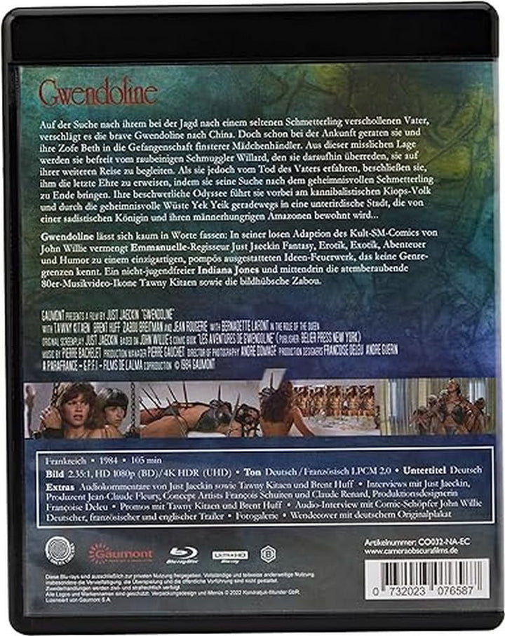 Gwendoline - 4K Ultra-HD Blu-ray &amp; Blu-ray Disc (Softbox mit Wendecover), 4K
