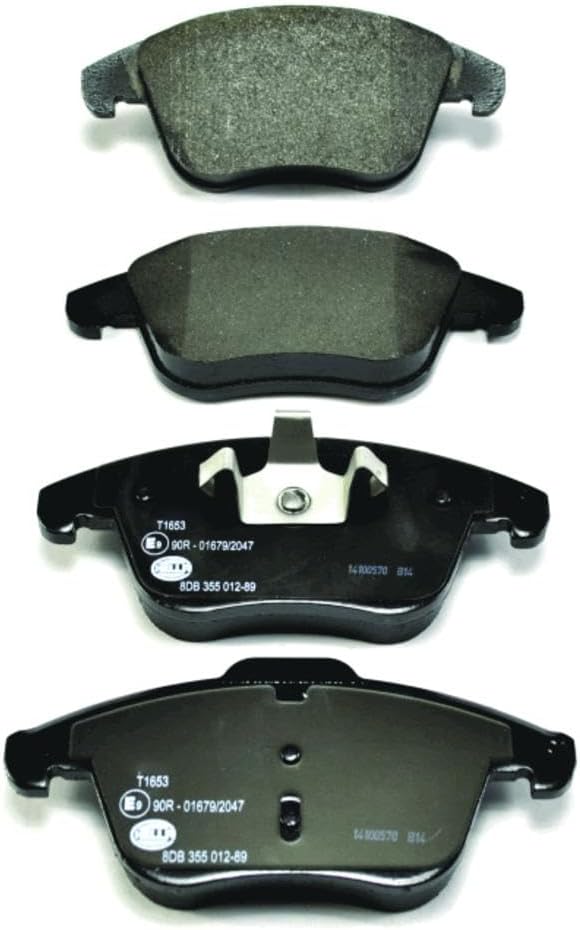 HELLA PAGID 8DB 355 012-891 Bremsbelagsatz - T1653 - Dicke/Stärke: 20.5mm - Bremssystem: Teves - nic