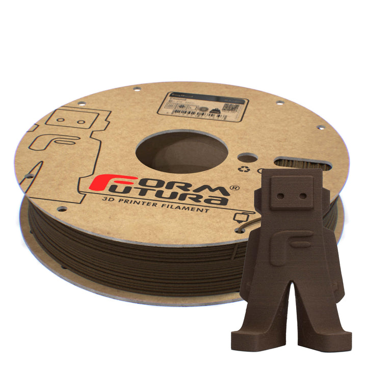 Formfutura EasyWood 3D-Drucker-Filament, Farbe: Braun (Coconut), 1,75 mm Coconut 500 gram 1.75mm, Co