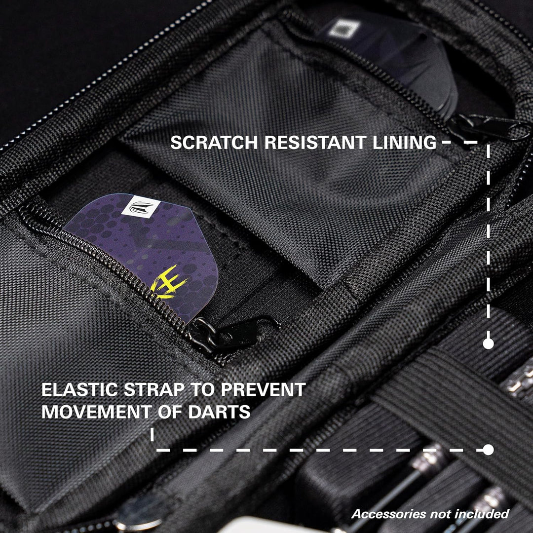 Target Darts Luke Littler Takoma Wallet – Dart-Etui und Halter für Stahlspitzen- oder Softspitzen-Da
