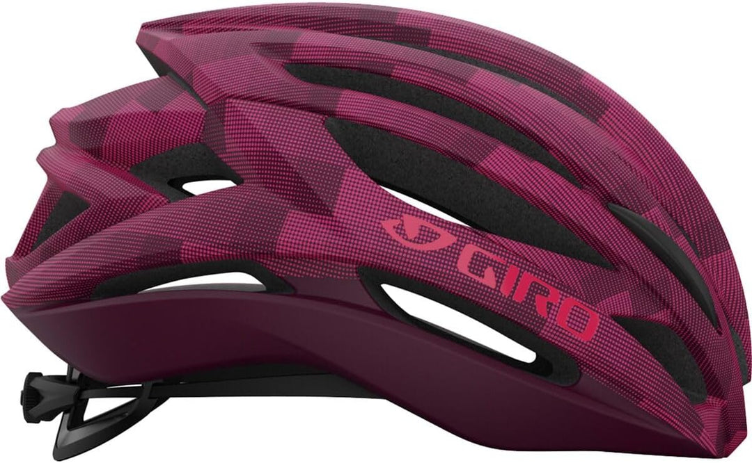 Giro Syntax Erwachsene Rennradhelm MIPS Kirschbaum-Drehungen, dunkel, matt Medium (55-59 cm), Kirsch