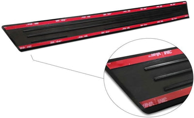 Black Inox door sill protectors compatible with Skoda Fabia IV Hatchback 2021- 'Special Edition' - 4