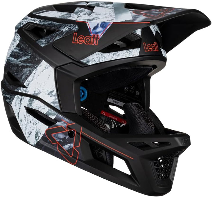 Leatt Unisex-Adult MTB Gravity 4.0 V23 Helmet M Alpine, M Alpine