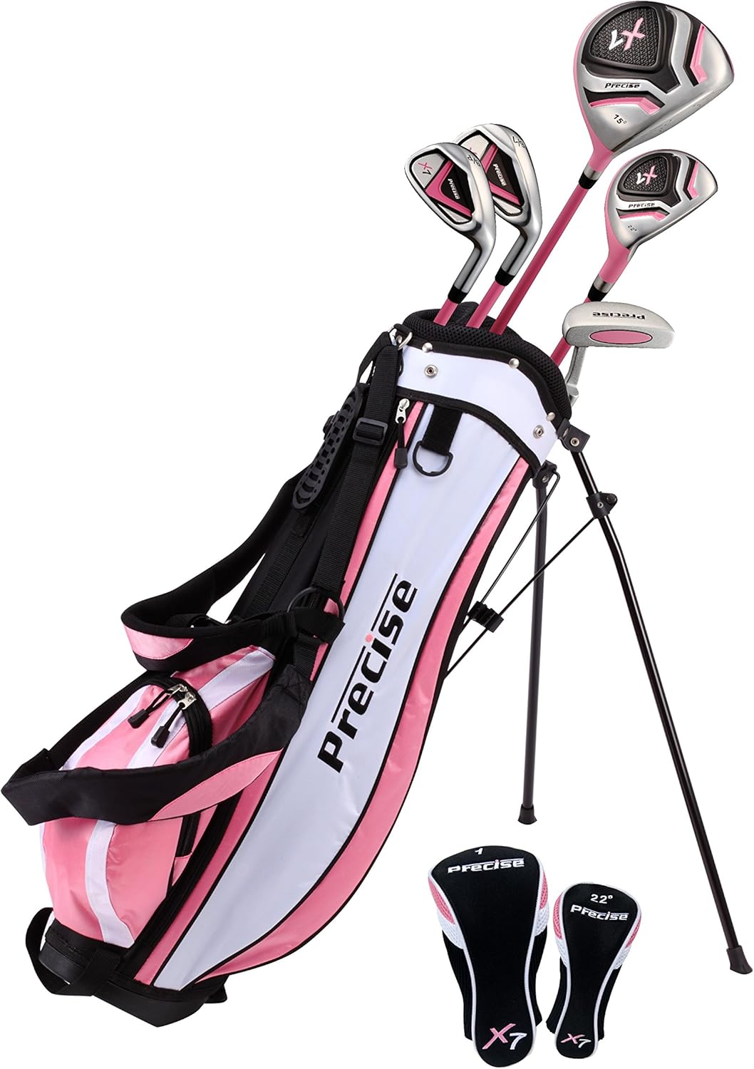 PreciseGolf Co. Precise X7 Junior Complete Golf Club Set for Children Kids - 3 Age Groups Boys & Gir
