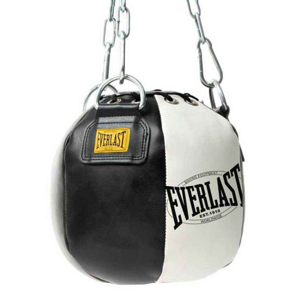 Everlast Unsiex Erwachsene Sport Boxen Punching Ball 1910 Headhunter Bag, Schwarz/Weiss, 10 LBS