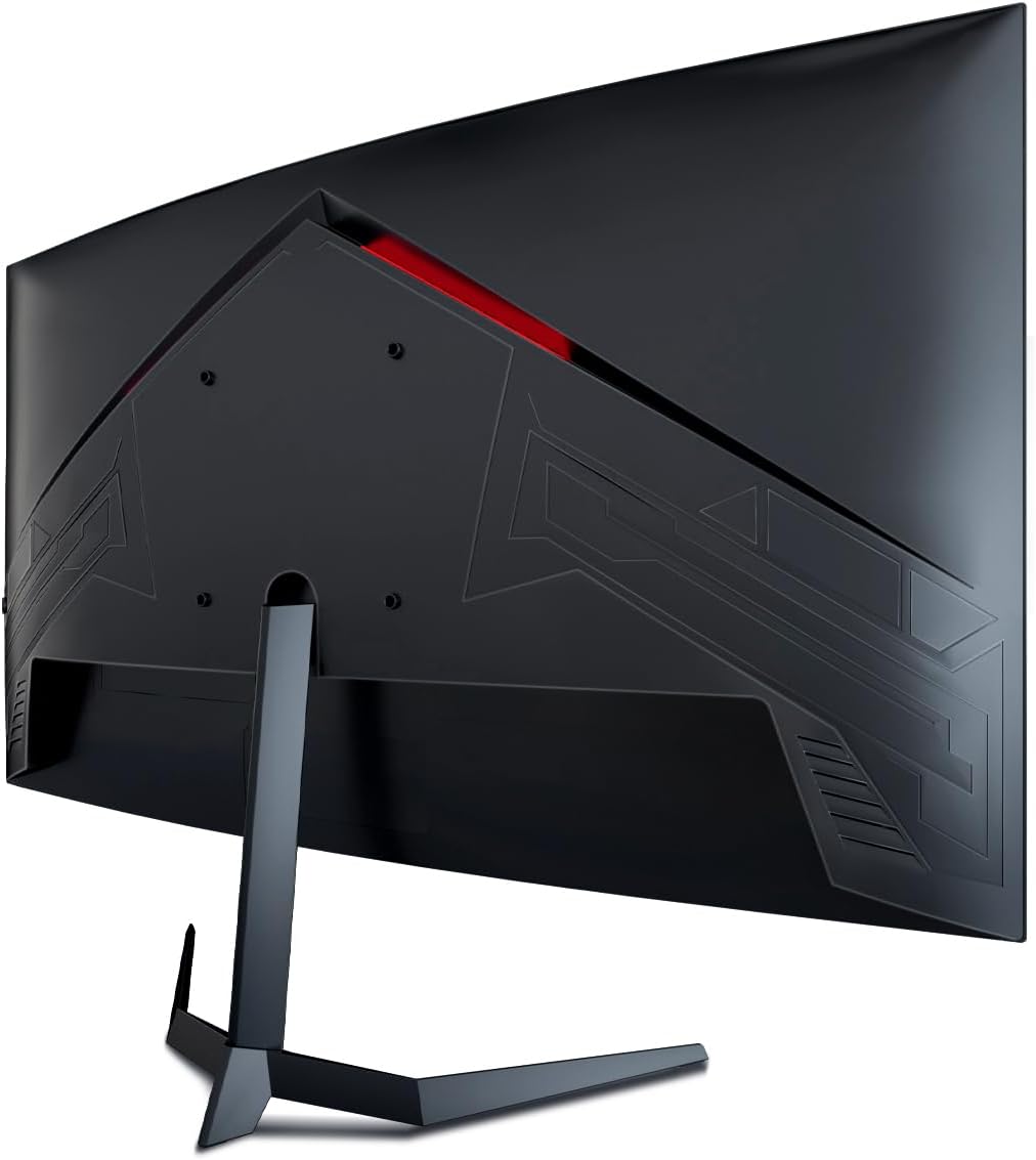 LC-POWER 24 Zoll FHD Gaming Monitor 165Hz 1920x1080, 1500R, FreeSync, HDR Ready, DP&amp;HDMI,1ms, LC-M24