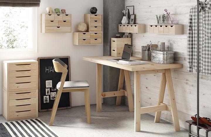 Astigarraga – cab019.99 – Holzbock platzsparend, Holz, 74 x 50 x 45 cm