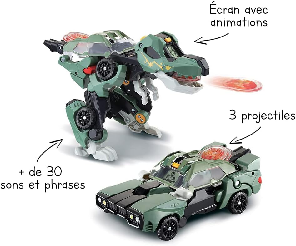 VTECH ELECTRONICS EUROPE BV 80-559005 Dinosaure Erziehung und Entdeckung, rot