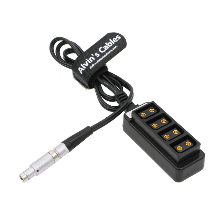 Alvin's Cables 3 Pin RS auf 4 Port D-Tap Buchse für Kameras 72CM