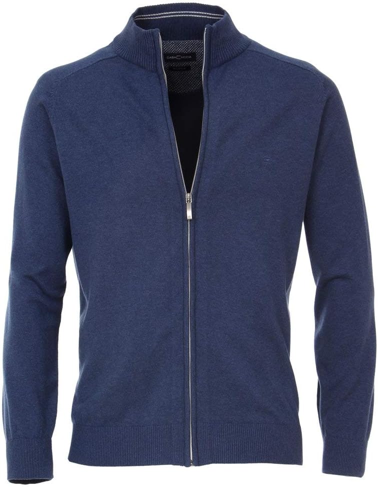 CASAMODA Herren Strickjacke M Aquadunkelblau, M Aquadunkelblau