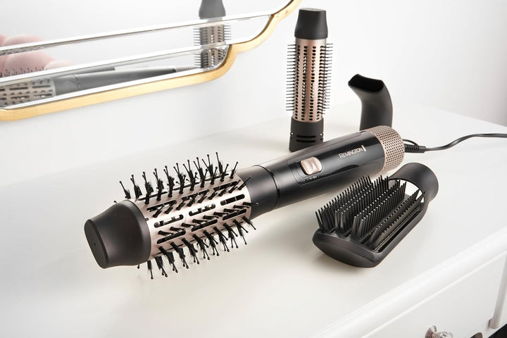 Remington Warmluftbürste [inkl. 4 Aufsätze: 38mm&50mm Rundbürste, Stylingdüse, Flachbürste] Blow Dry