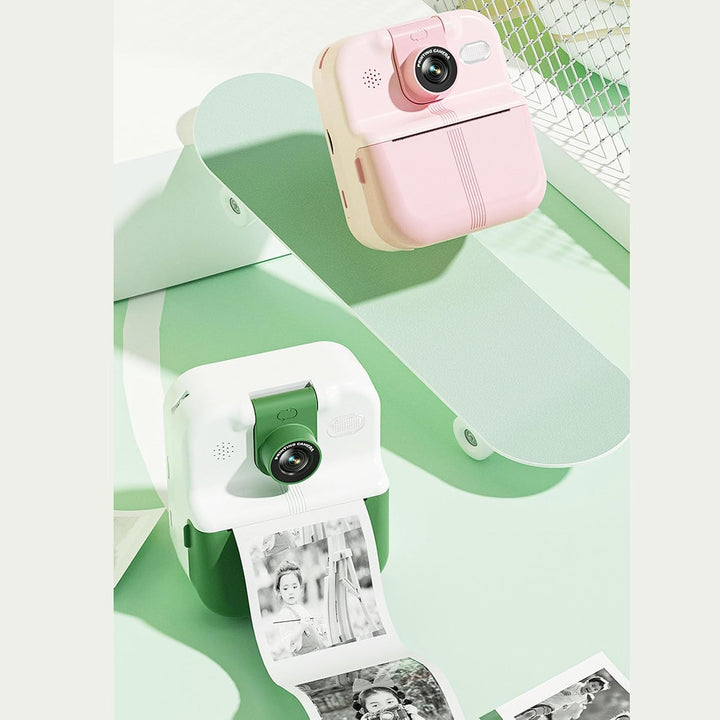 Sofortbildkamera, 48 MP HD Sofortbildfoto Digitalkameras, 2,4 Zoll IPS Bildschirm, Selfie Sofortbild