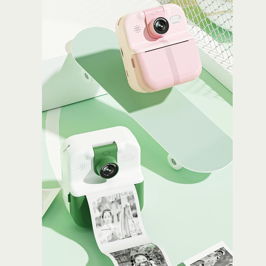 Sofortbildkamera, 48 MP HD Sofortbildfoto Digitalkameras, 2,4 Zoll IPS Bildschirm, Selfie Sofortbild