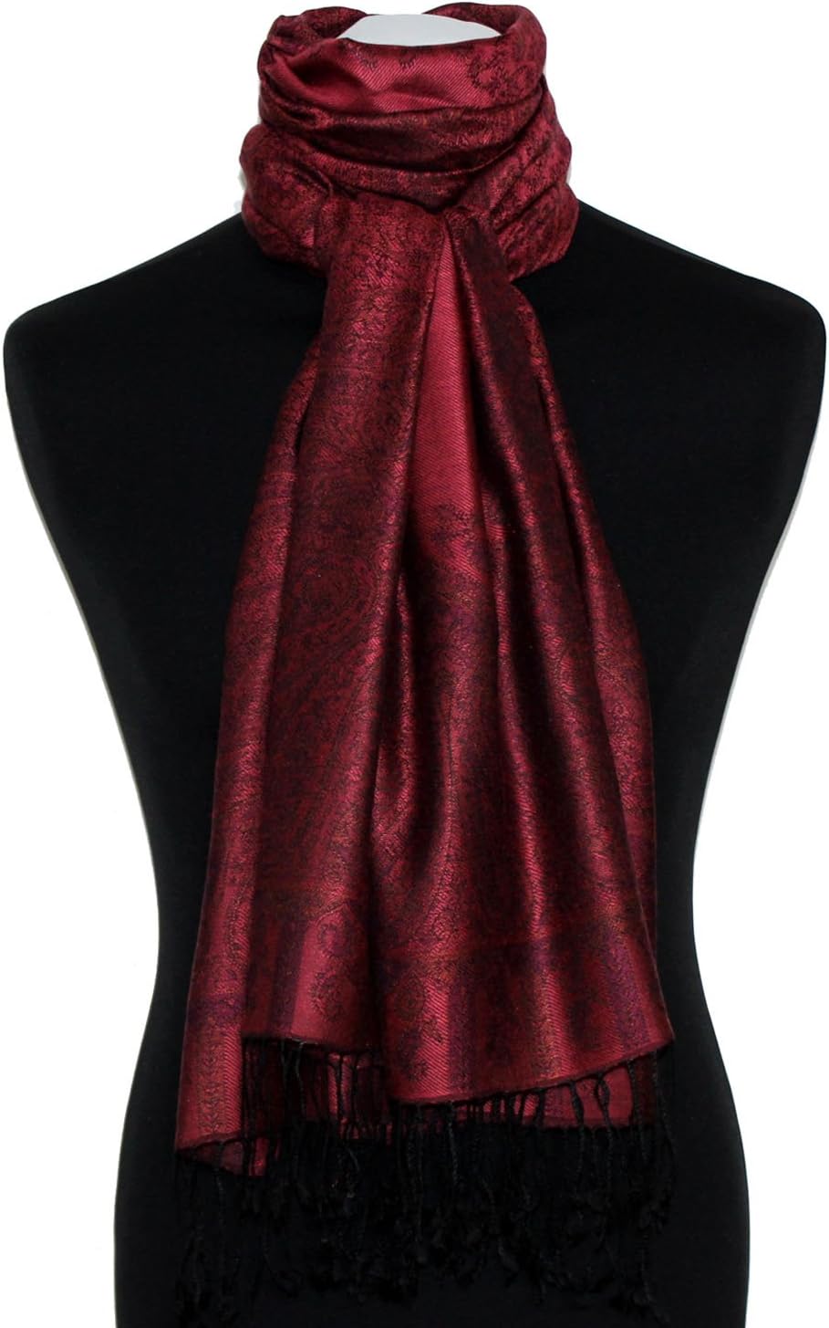 Lorenzo Cana Marken Pashmina Schal Schaltuch Stola Umschlagtuch opulentes Muster in harmonischen Far