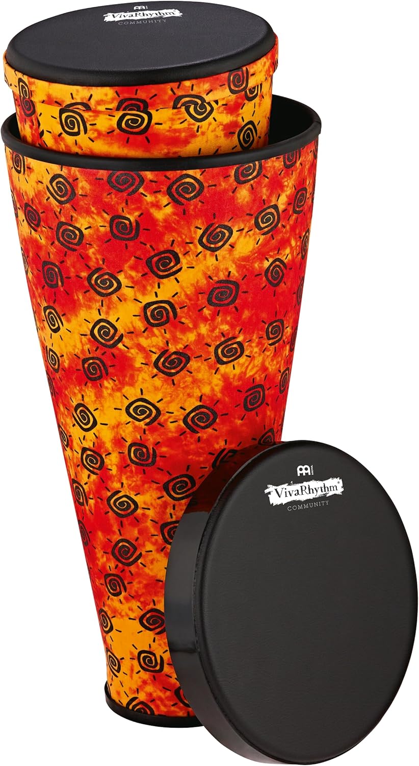 Viva Rhythm VR-SDSET-NH "MEINL SOFT SOUND SERIE" Stack Drum Set, 24-30,5 cm