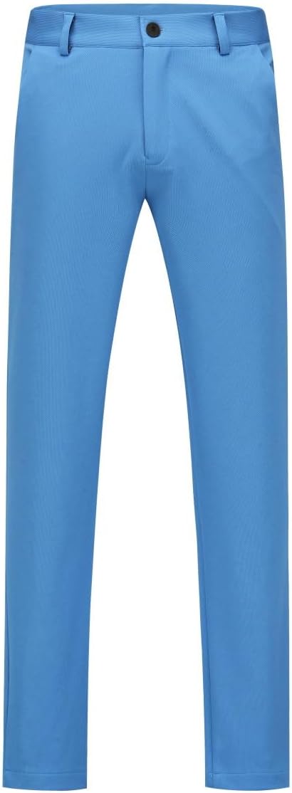 Allthemen Herren Anzughose mit Stretchkomfort Slim Fit Anzug Straight Hose für Business S Hellblau,