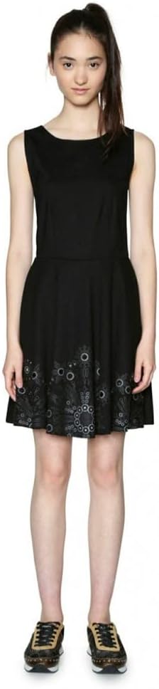 Desigual Kleid SAY YES!, Black (M)