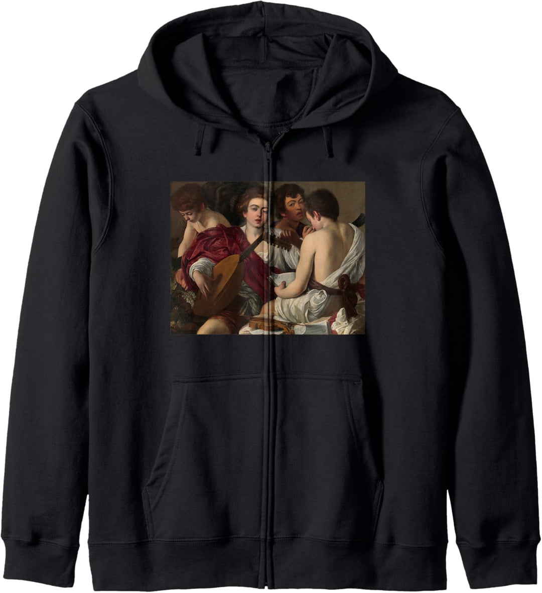 Caravaggio's Musicians Kapuzenjacke