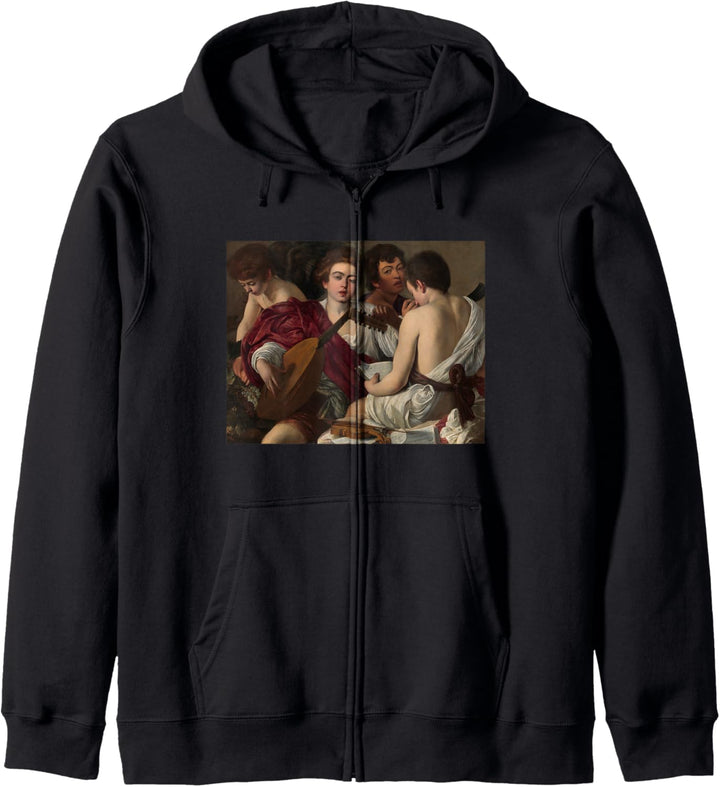 Caravaggio's Musicians Kapuzenjacke
