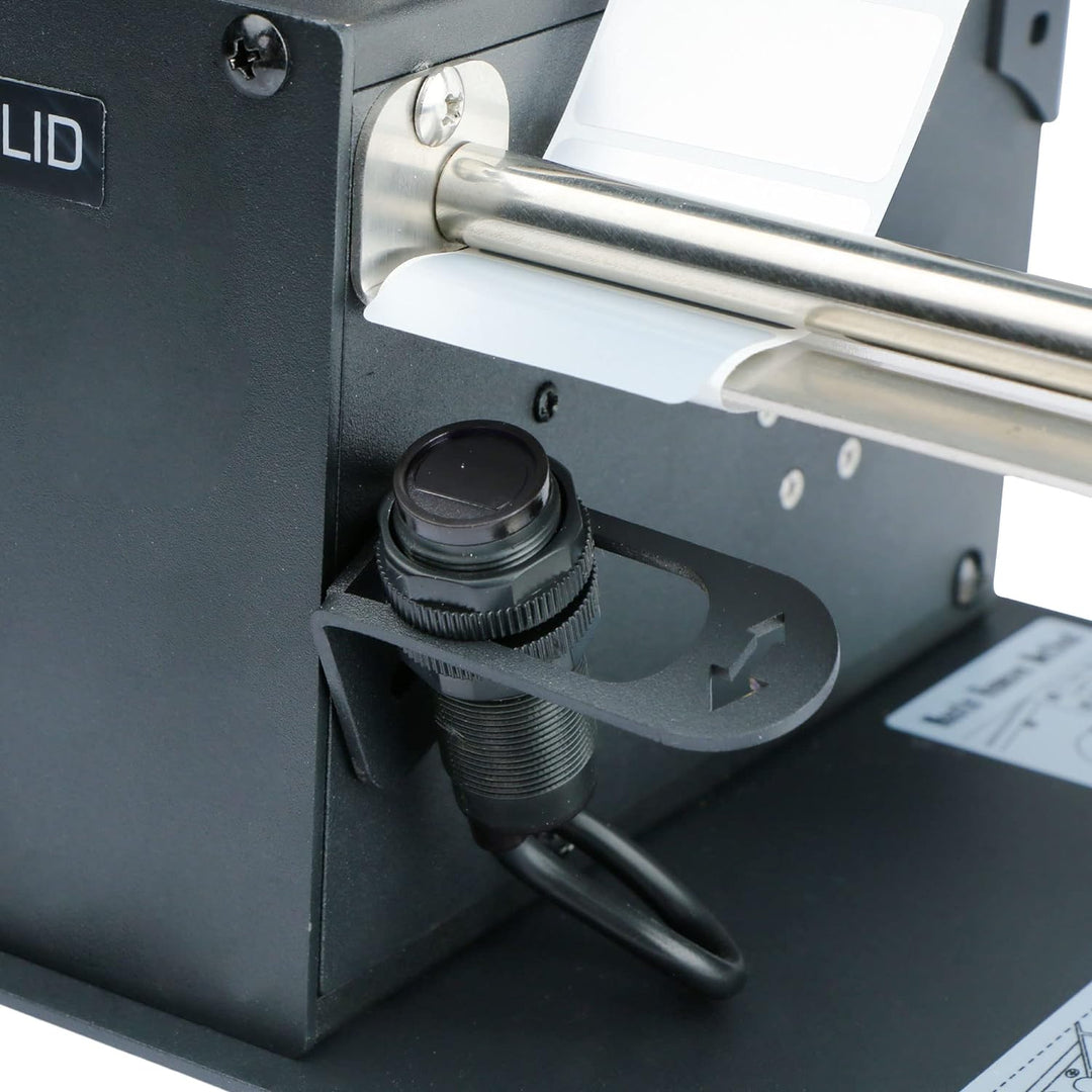 U.S. Solid Automatischer Etikettenspender Etikettendispenser - Breite 10-115MM Länge 8-130MM - Trans