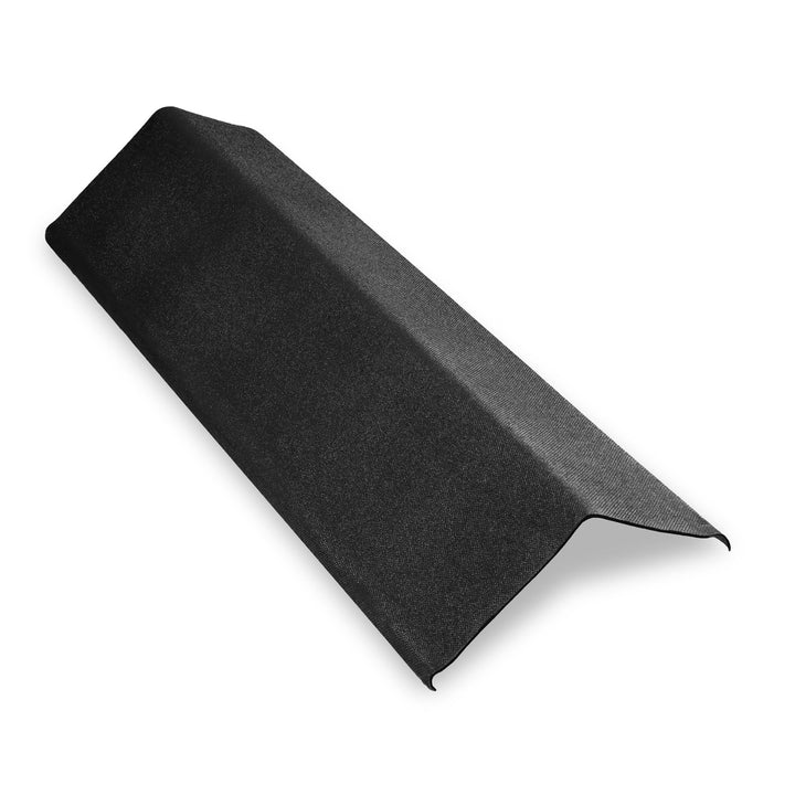 Onduline-Ortgangabschluss 4er Pack für Duro-S/Classic/SX,Base Platte,Ondalux,Easyline,Easyfix-Bitume