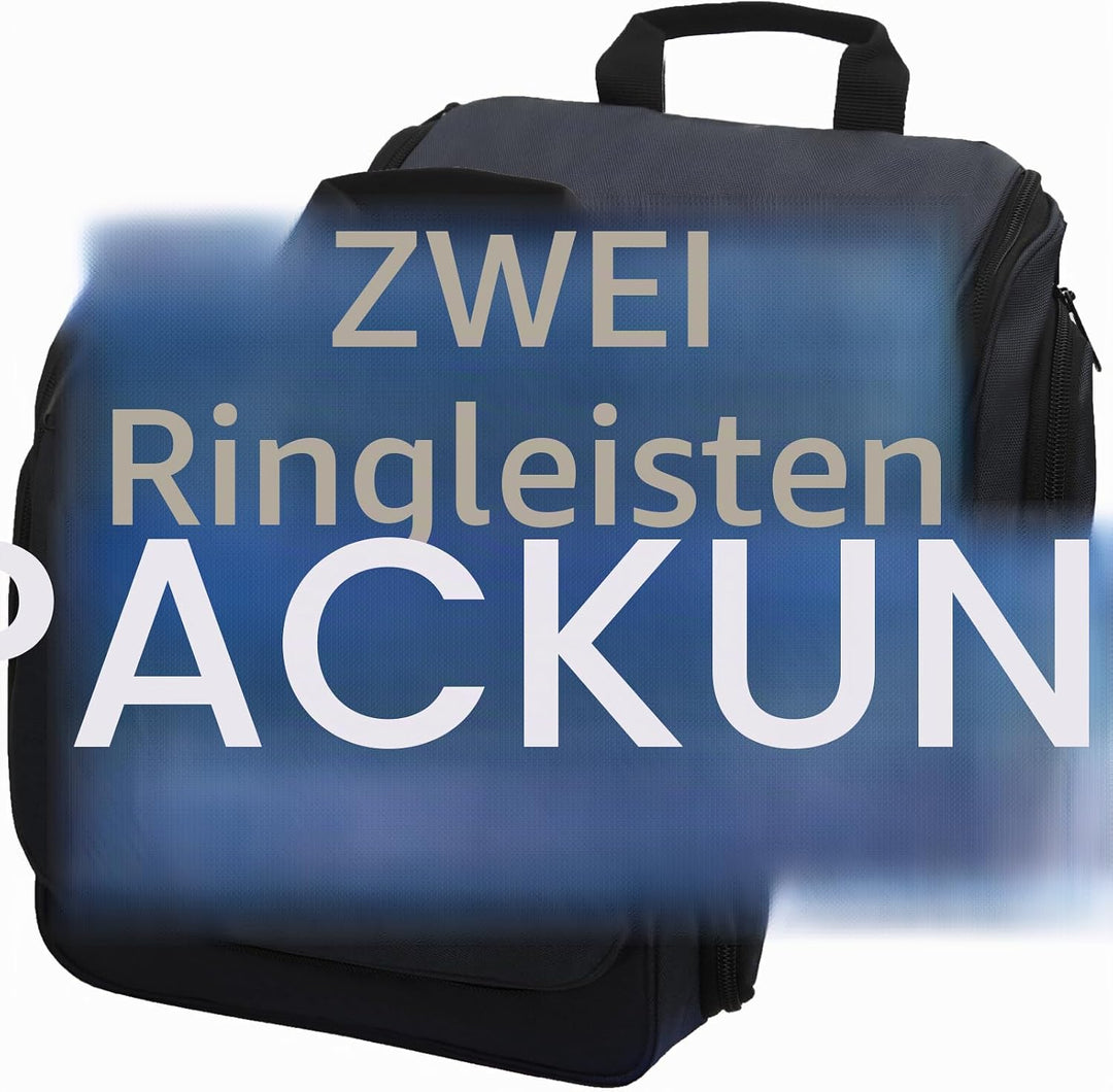 D&D - Kulturbeutel zum Aufhängen – Designer-Reise-Organizer für Make-up und Toilettenartikel für Dam