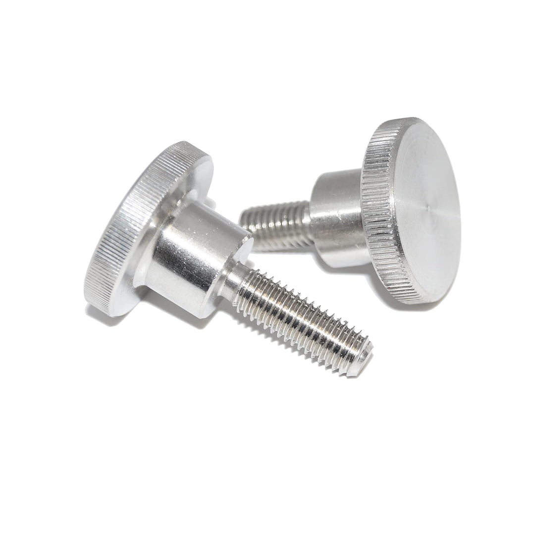 Rändelschrauben M8X20 10 Stück Stellschrauben DIN 464 A1 Edelstahl (1.4305) rostfrei, VA Niro, hohe