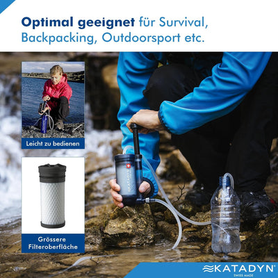 Katadyn Hiker Pro Wasseraufbereiter, transparent 0 One Size