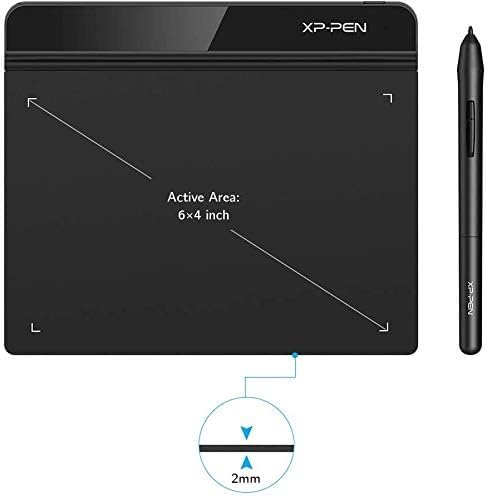 XP-PEN Star G640 Grafiktablett 6x4 Zoll Zeichentablett OSU! Pad mit batterielosem Stift 20 Ersatzmin