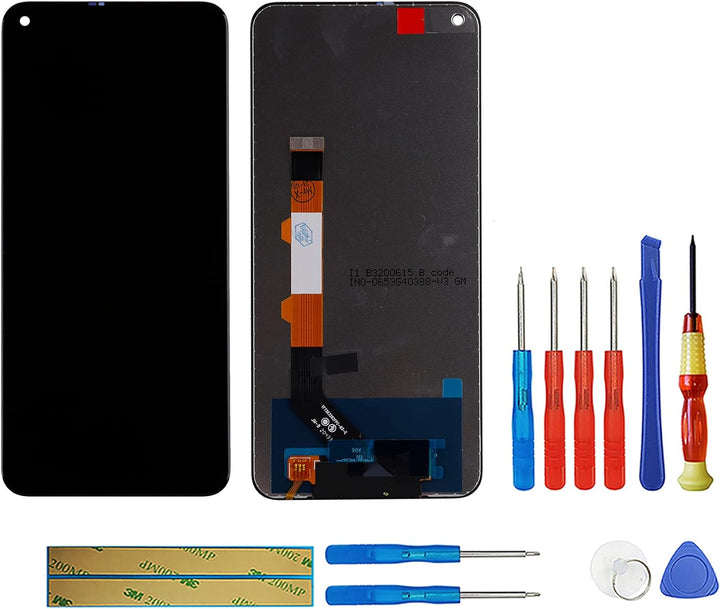swark LCD Display Kompatibel mit Redmi Note 9T M2007J22G, J22 (Schwarz ohne Rahmen) Touchscreen Bild