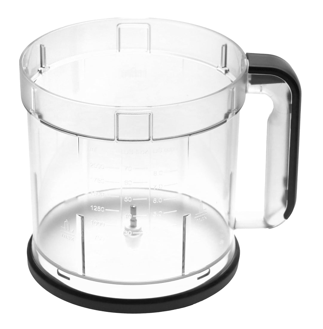 Behälter kompatibel mit/Ersatzteil für Braun AS00000225 HB901 MQ9195XLI MQ9187XLI MQ9175XL Stabmixer